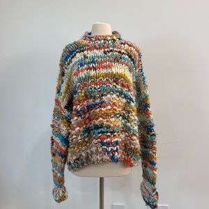 FREE PEOPLE cable knit sweater